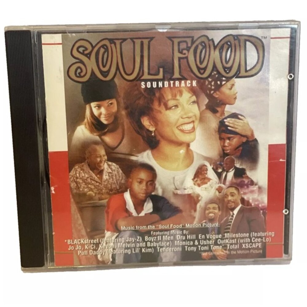 Various – Soul Food Soundtrack (CD, 1997) LaFace Records 73008-26041-2 VG